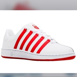 k swiss red bottoms